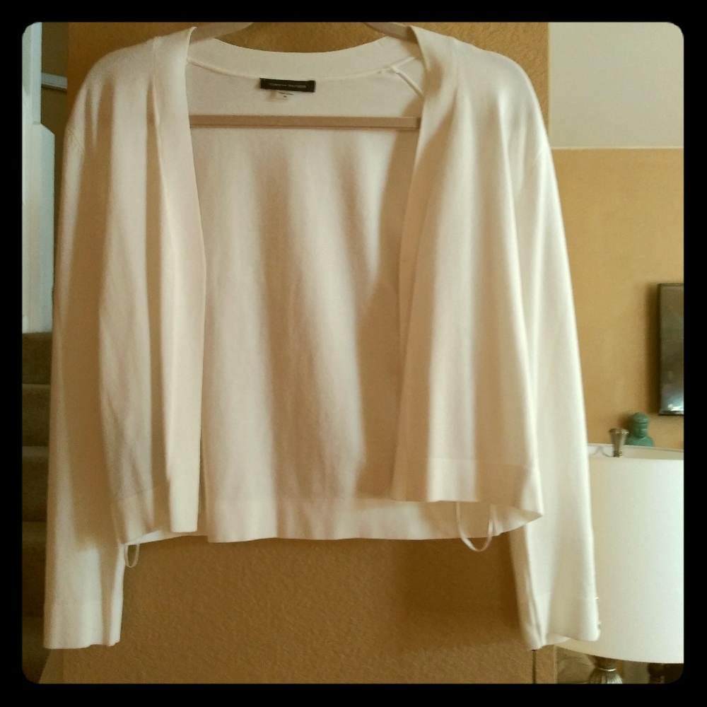 Tommy Hilfiger White Cardi